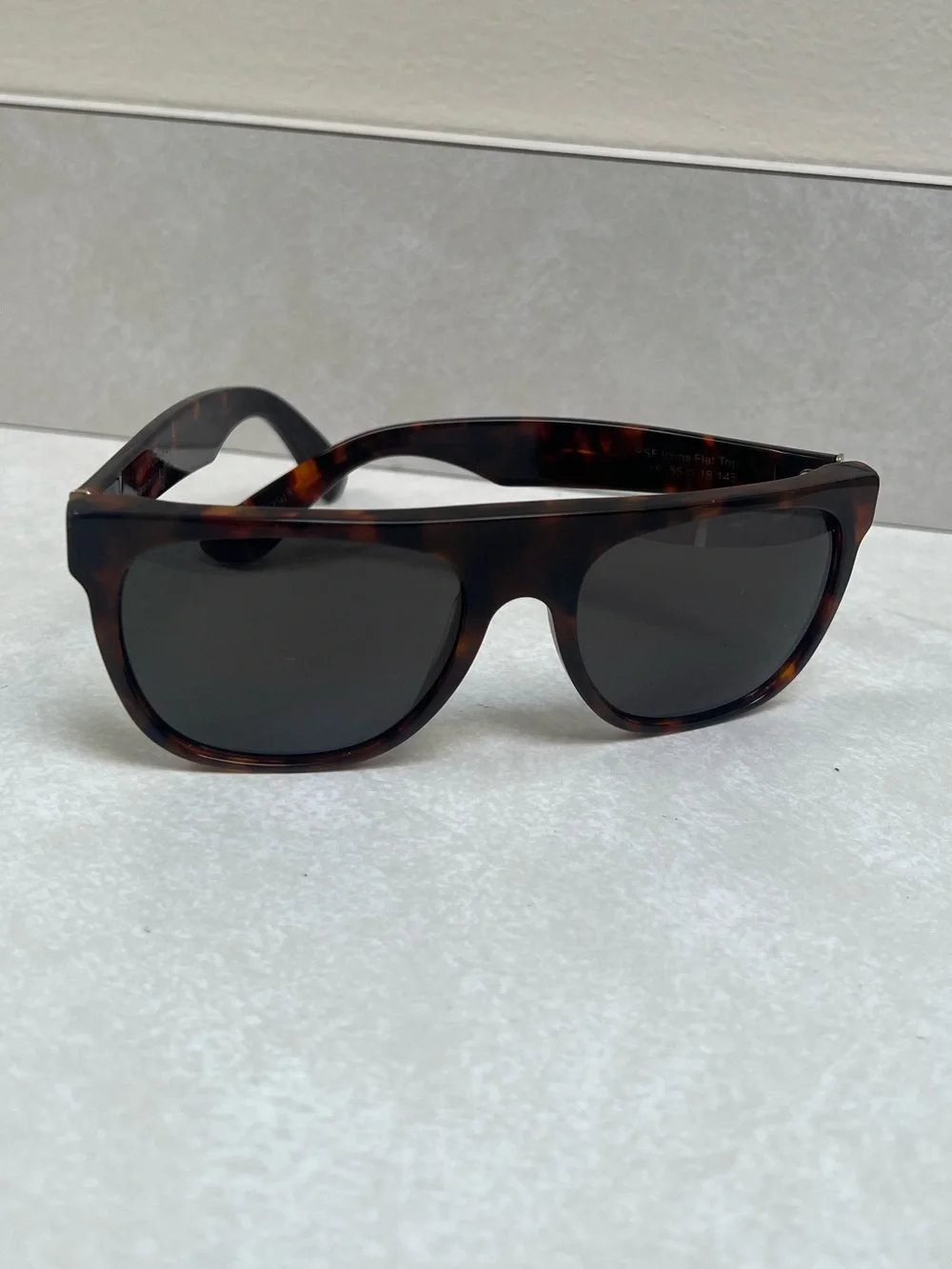 RetroSuperFuture Icons Flat Top Classic Havana Brown Sunglasses